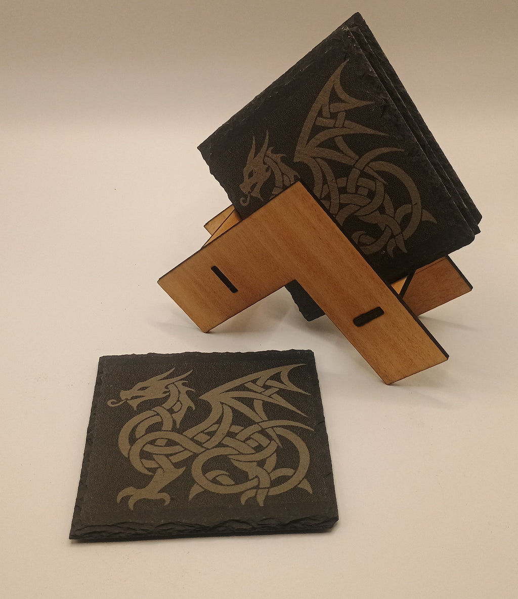 Celtic Dragon Coasters