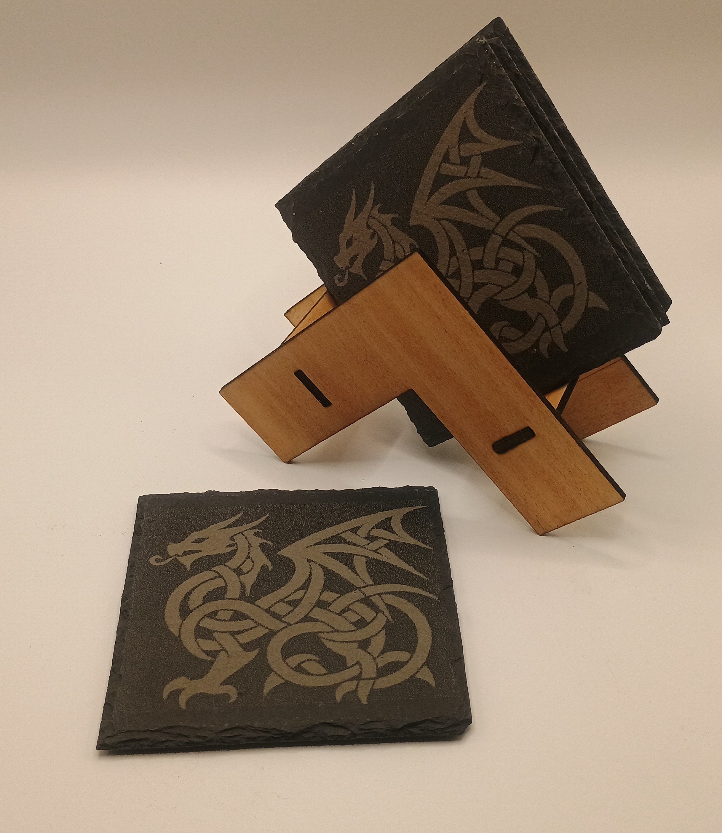 Celtic Dragon Coasters