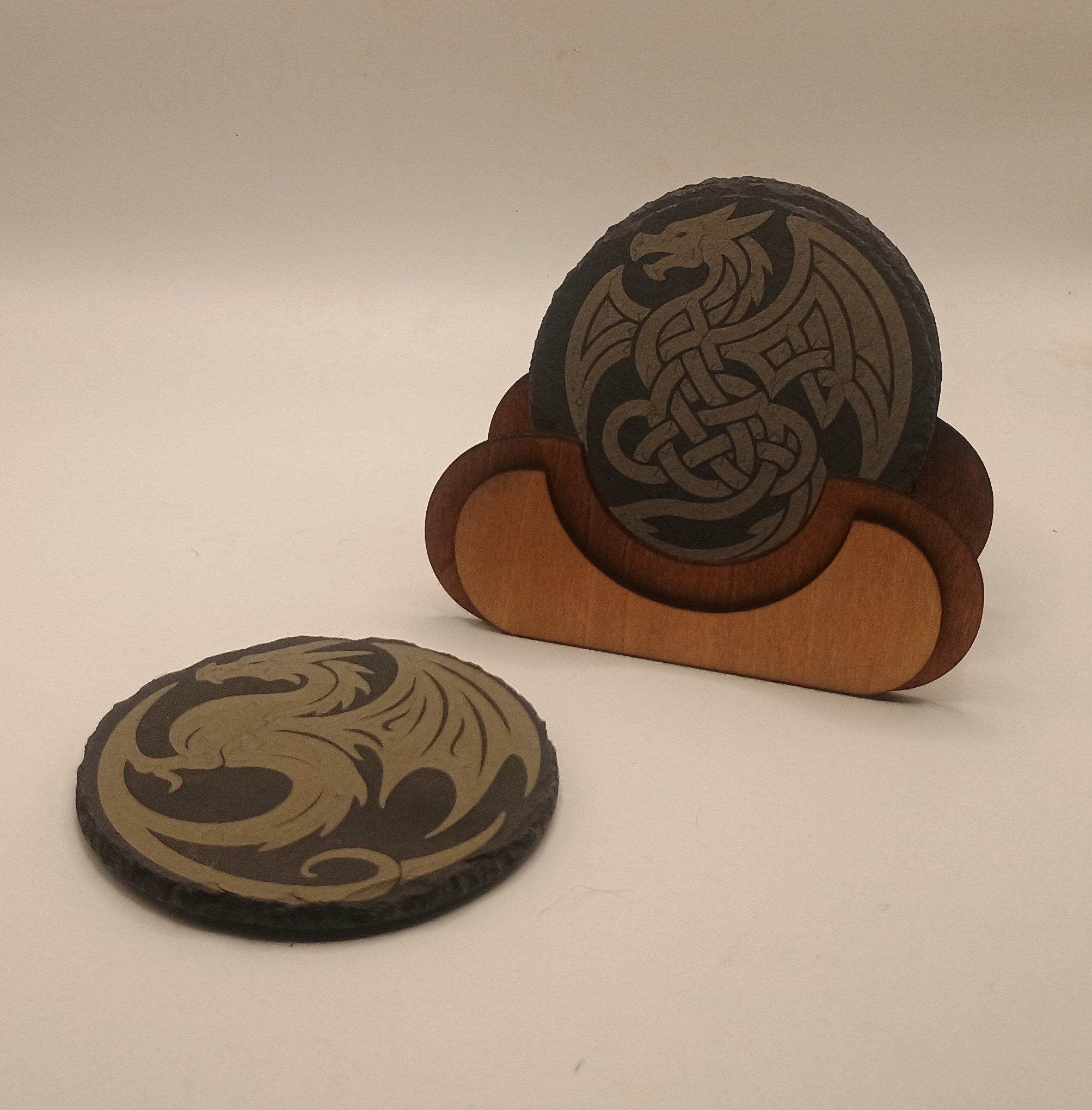4 dragon coasters