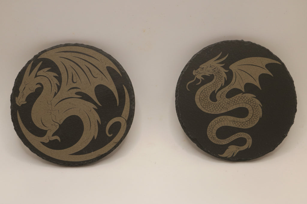 4 dragon coasters