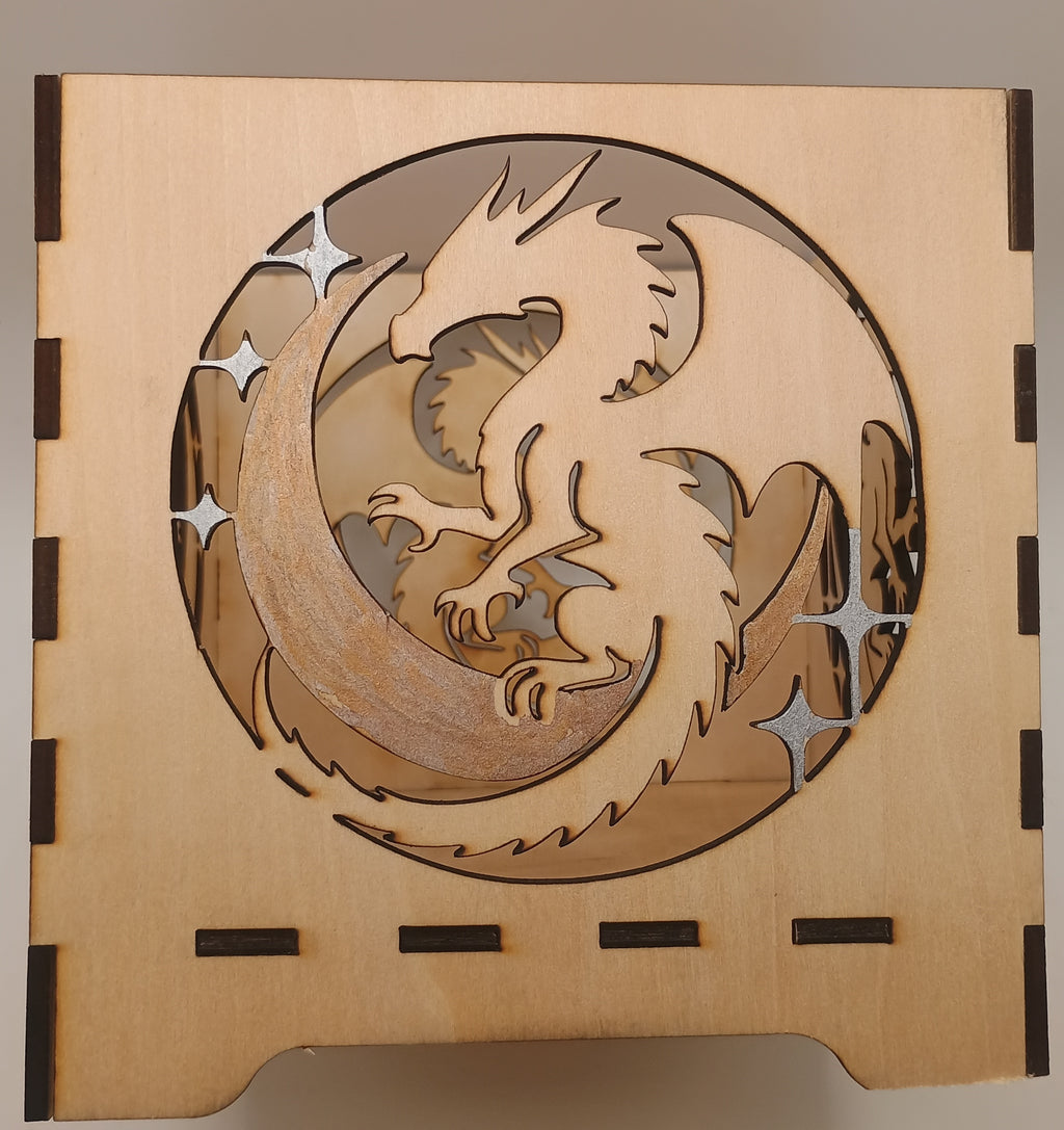 Dragon in Moon Luminary