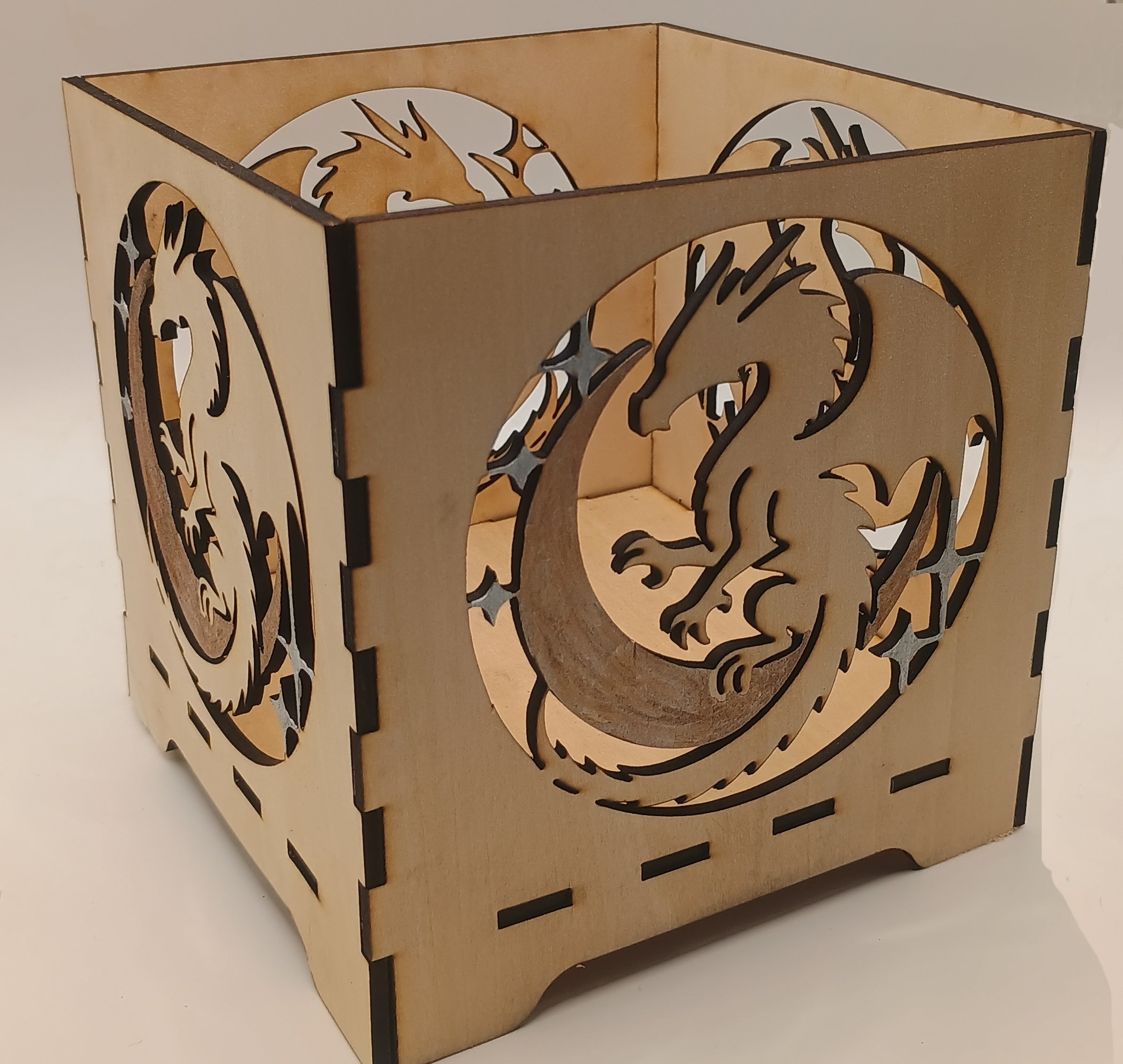Dragon in Moon Luminary