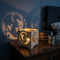 Dragon in Moon Luminary