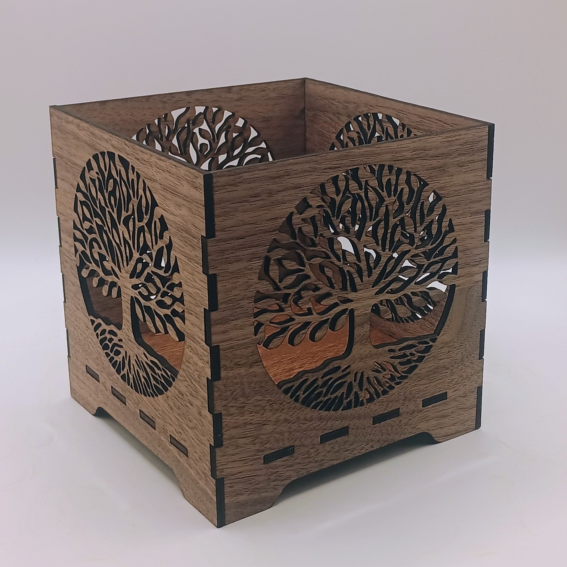 Tree of Life Luminary (Walnut)