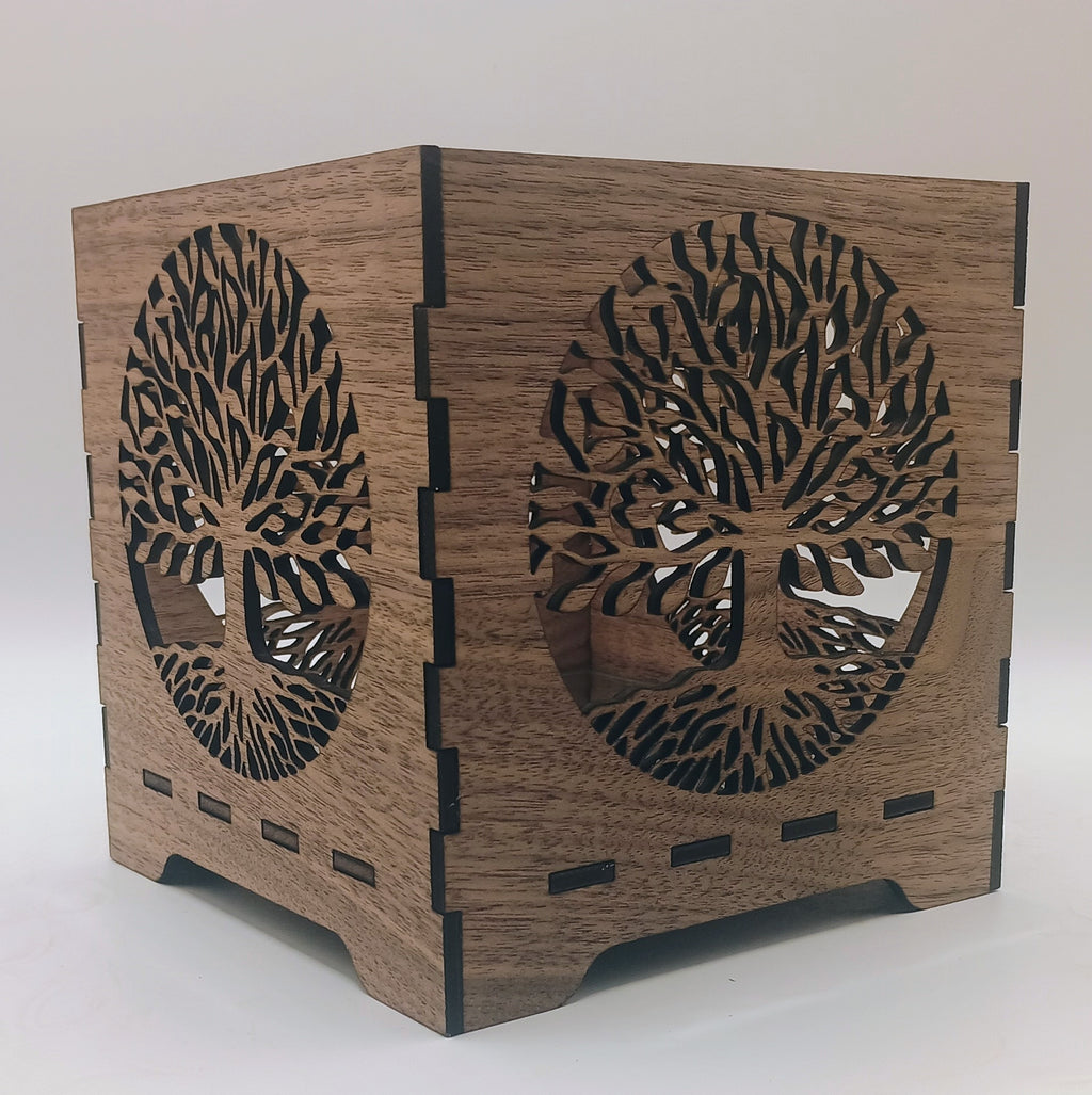 Tree of Life Luminary (Walnut)