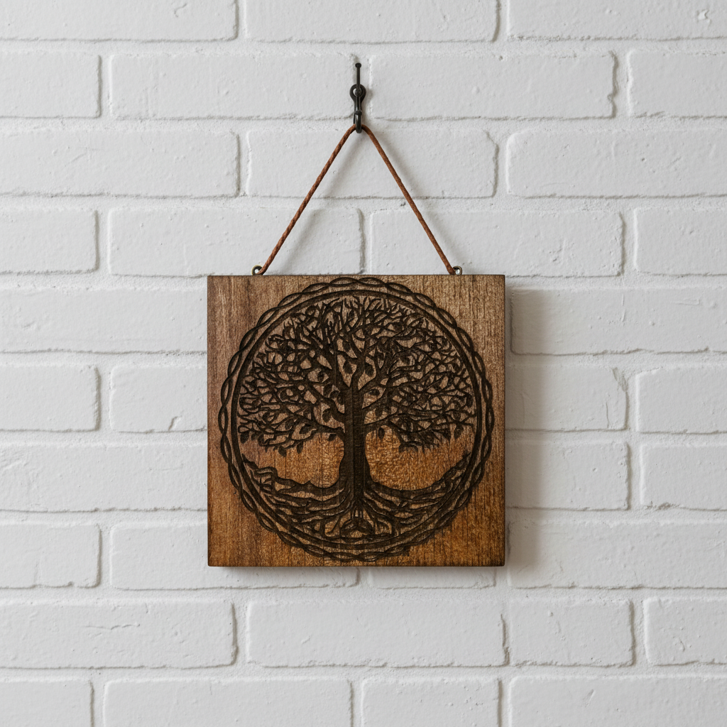 Walnut Stained Tree of Life