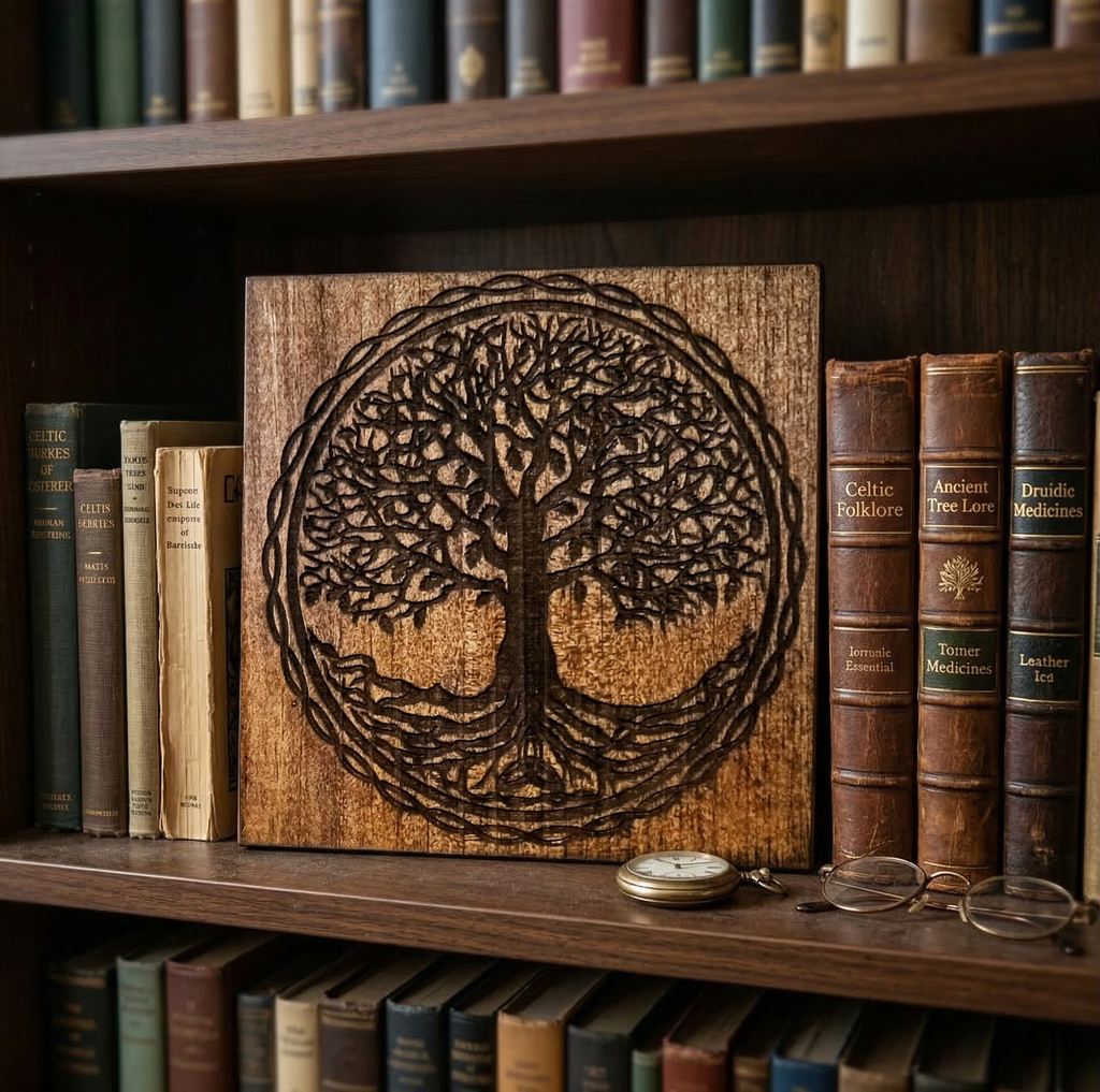Walnut Stained Tree of Life