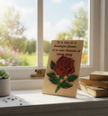 Rose Plaque 1