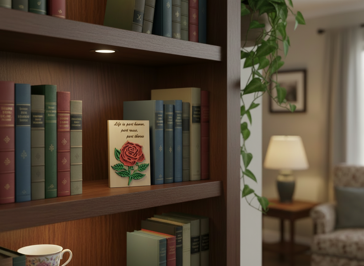 Rose Plaque 2